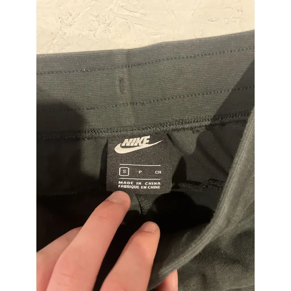 Nike Sportswear Hoopfly Tech Fleece Sweatpants Joggers‎ Green Boys Youth Small